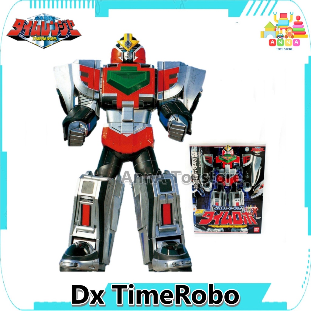 หุ่นยนต์ ไทม์เรนเจอร์ ทามเรนเจอร์ ไทม์โรโบ TimeRanger DX TimeRobo ของแท้ Bandai ประเทศญี่ปุ่น