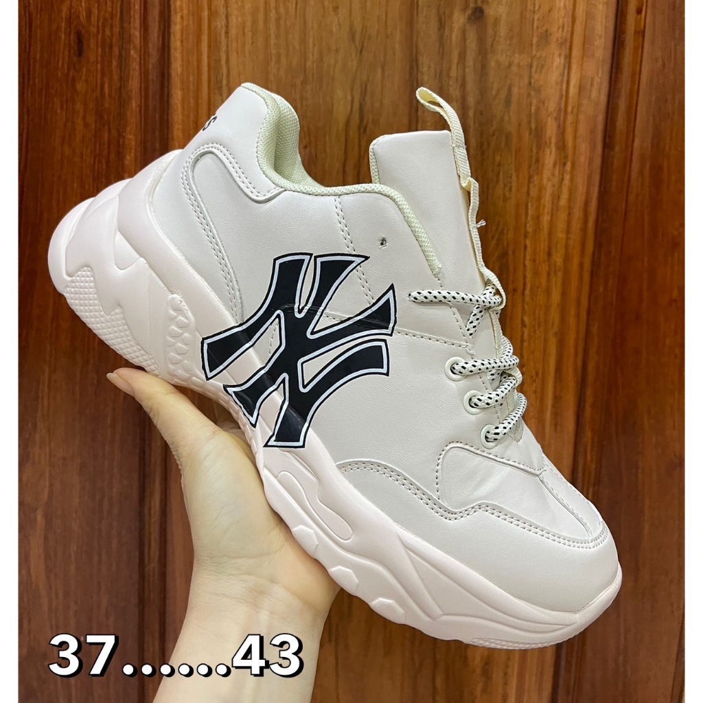 รุ่นbig ball chunky รองเท้าผ้าใบ พื้นสูง ใส่สบาย พื้นนิ่ม สายเกา ห้ามพลาด Size.37-43 V87B017