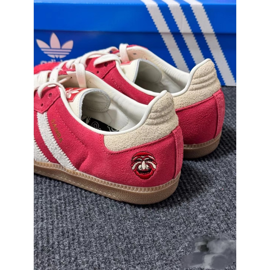 (ของแท้ 100%) adidas originals Samba  รองเท้าผ้าใบลำลองและสบายสำหรับผู้ชายและผู้หญิง