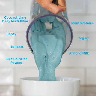 ผงสาหร่ายสไปรูลิน่าสีฟ้า 50 กรัม ( Blue Spirulina Powder ) แท้100%