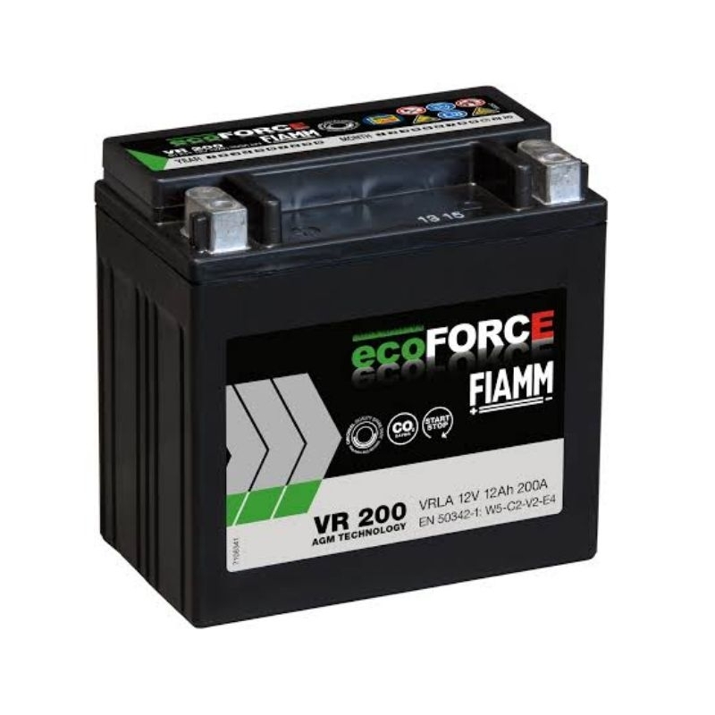 แบตเตอรี่เล็กเบนซ์ VR200 Fiamm 12V 12Ah 200A BENZ