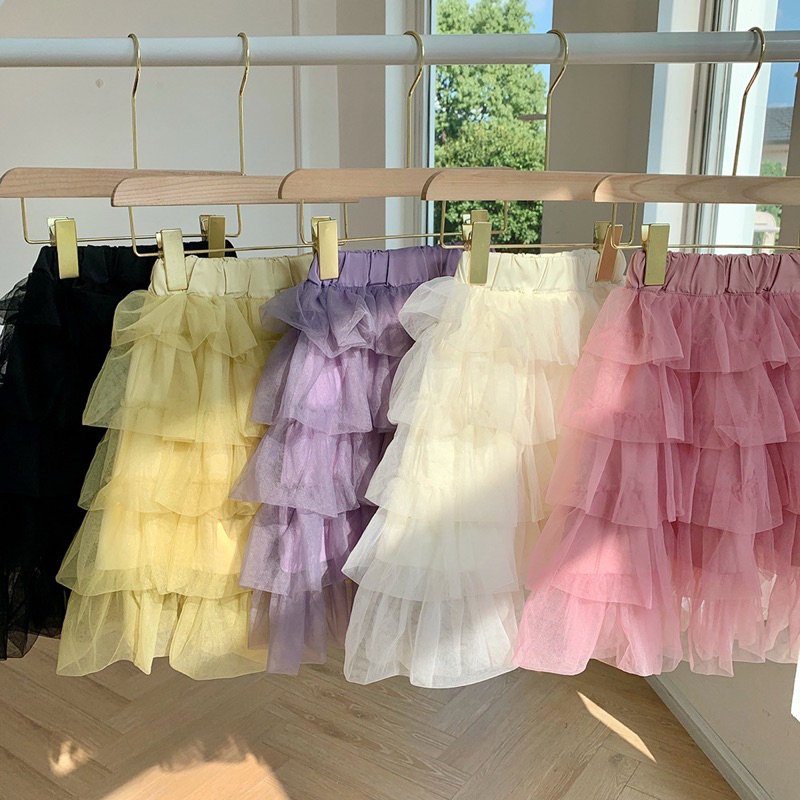 🌈พร้อมส่งจากไทย🌈 กระโปรงเด็ก กระโปรงเจ้าหญิง เด็กๆใส่แล้วน่ารักมากค่ะ💗