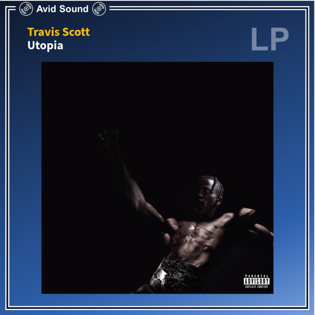 แผ่นเสียง Travis Scott Utopia ใหม่ ซีล Vinyl LP