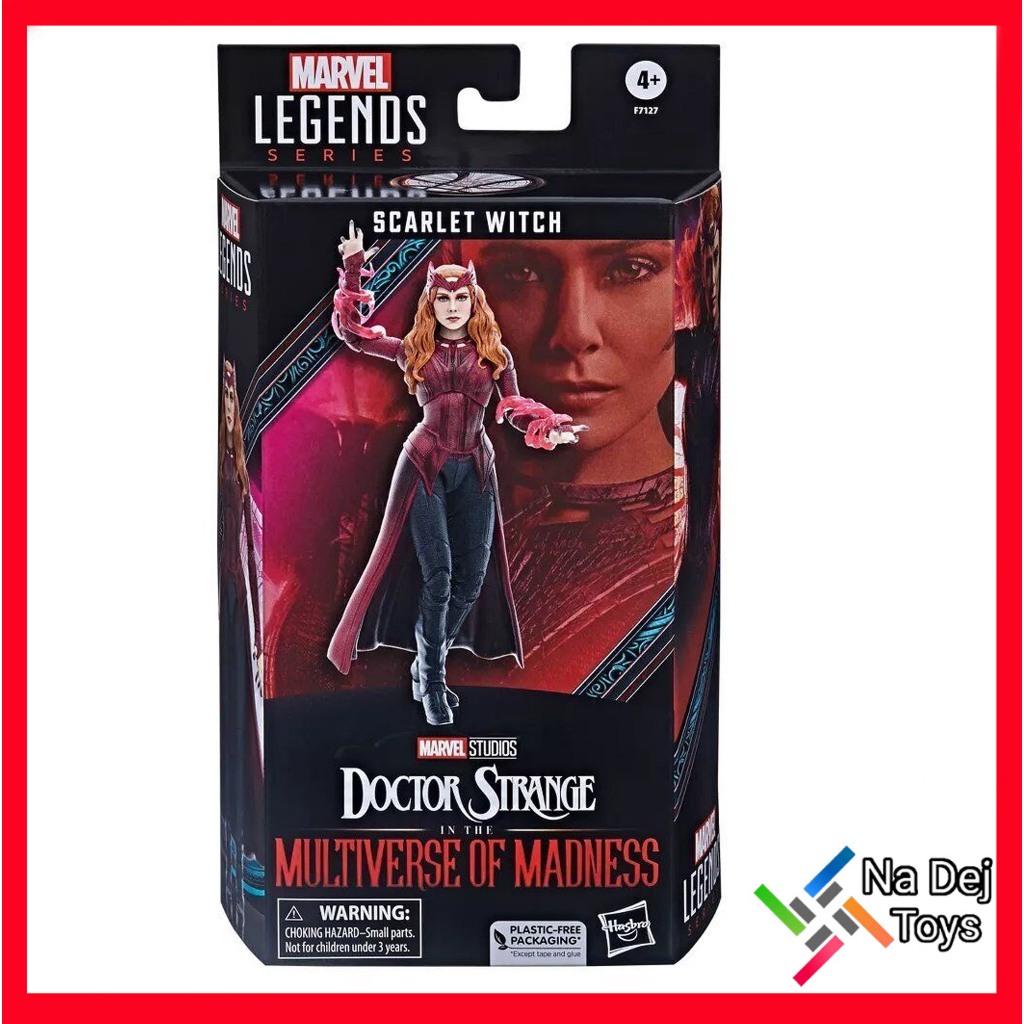 Marvel Legends Scarlet Witch (Doctor Strange 2) 6" Figure มาเวล เลเจนด์ส สการ์เล็ต วิทช์ ขนาด 6 นิ้ว