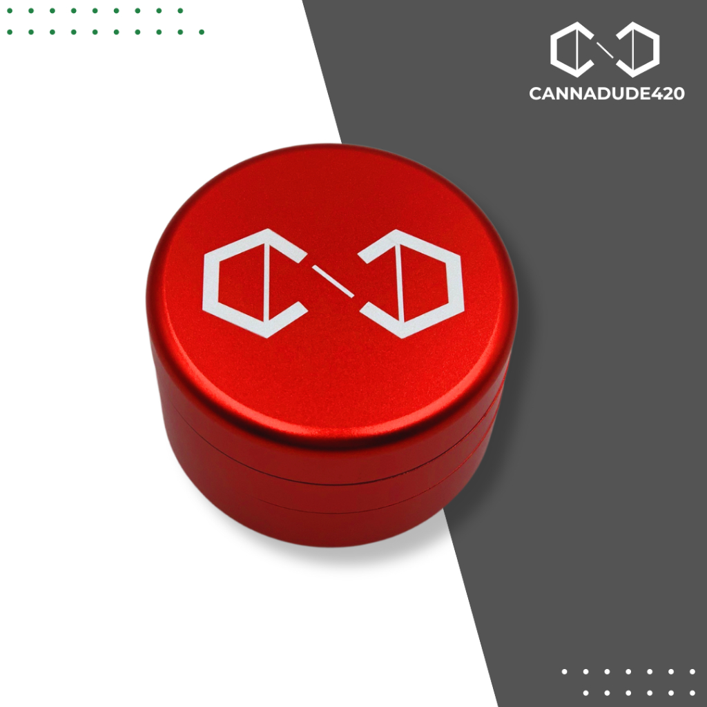 Cannadude 420 Magnetic Grinder Aluminium Ultra Grinder เครื่องบดอลูมิเนียม Premium