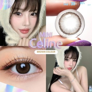 **มีค่าสายตา**Mini Celine คอนแทคเลนส์ไอเลนส์ ค่าน้ำ60% Dia14…