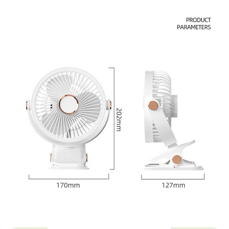ไทยส่ง🚚10000mAh พัดลมพกพา แรงลม 5 ระดับ คลิปหนีบ คลิปตั้งโต๊ะ ปรับมุมได้ 720°ฟรี แฟนคลิป ไฟกลางคืน แฟนคลิป พัดลมติดผนัง - รูปที่ 7