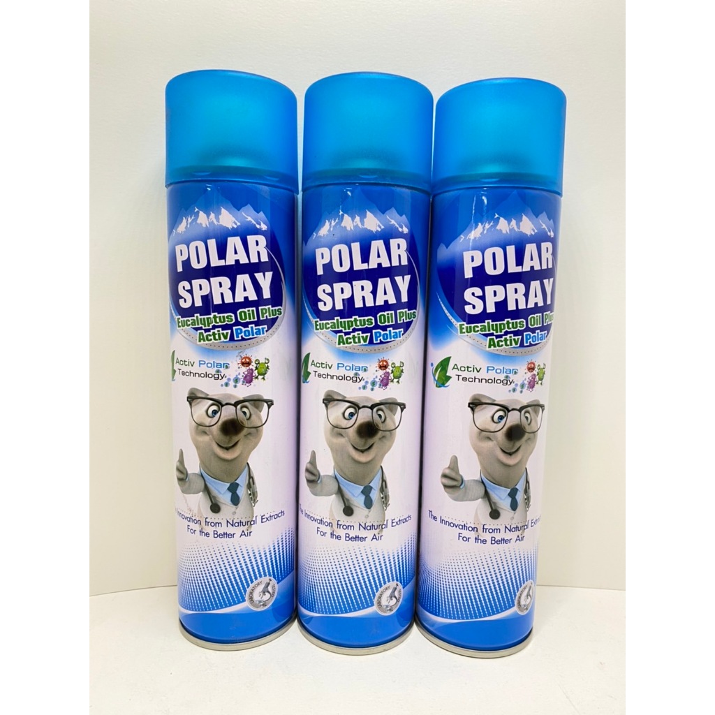 (แพ็ค3)Polar Spray สเปย์โพล่า (ขนาด280ml)