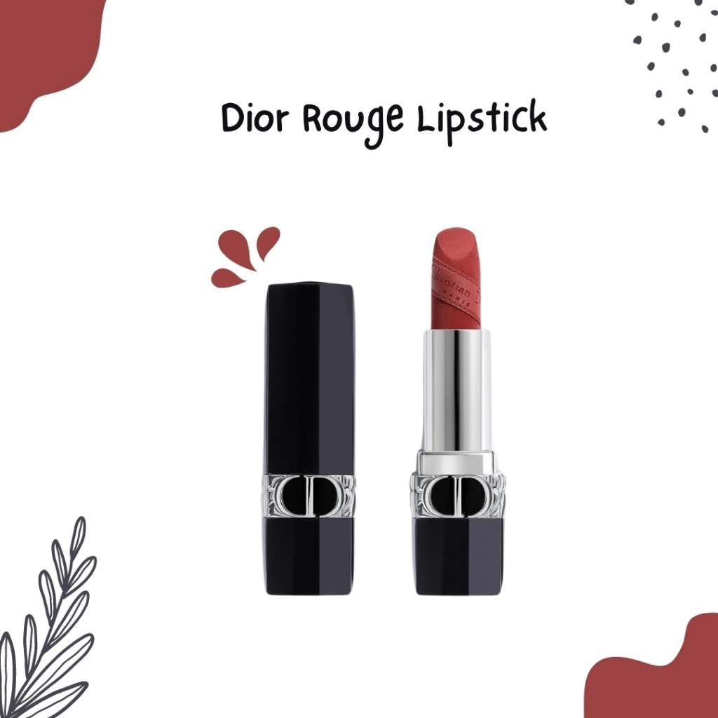 Dior Rouge Dior Lipstick ขนาดทดลอง 1.5g (Limited Edition)  - 720 (Matte)  ลิปสติกเนื้อแมตต์ เนื้อนุ่ม MAY01