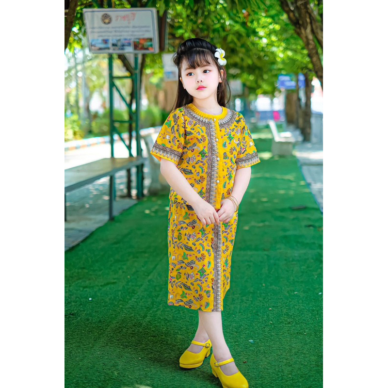 ชุดเด็ก ชุดอาเซียนเด็ก ชุดสิงคโปร์