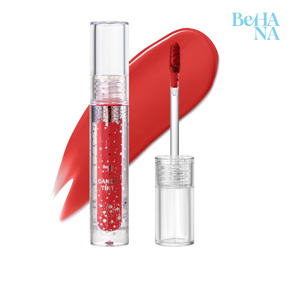 BeHANA Candy Lip Tint บีฮานะ แคนดี้ ลิปทินท์ ลิปสติกสีแน่นติดทน เนื้อบางเบา