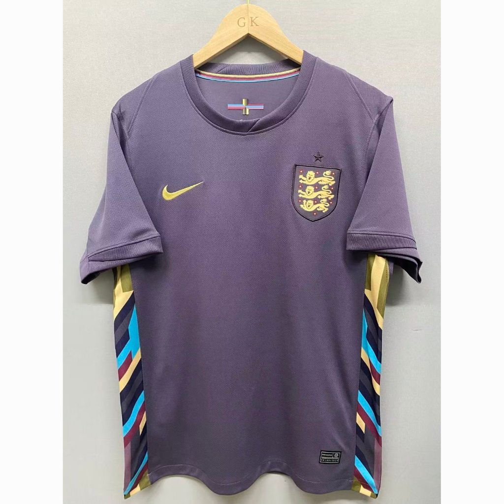 New!! เสื้อฟุตบอลทีมชาติ อังกฤษ Away ชุดเยือน ยูโร 2024 เกรดแฟนบอล AAA