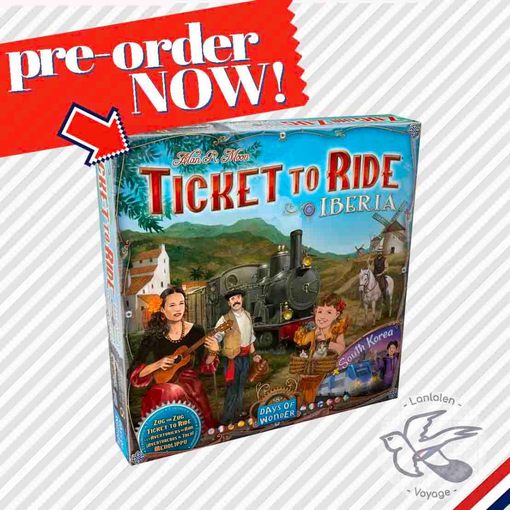 [Pre-Order] Ticket to Ride Map Collection 8: Iberia & South Korea [Boardgame]