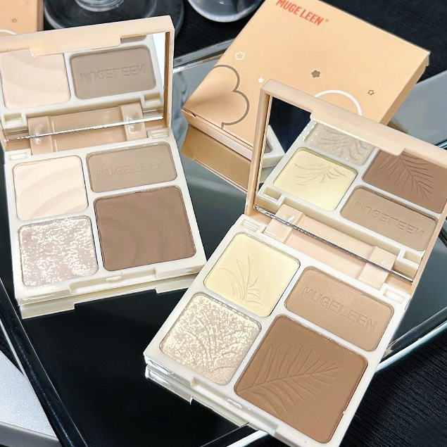 ไฮไลท์และคอนทัวร์พาเลต คอนทัวร์เฉดดิ้งและไฮไลท์ ไฮไลท์หน้าพุ่งสวยเป๊ะ สีธรรมชาติ ทนทานตลอดเวลา Y2018 - 4