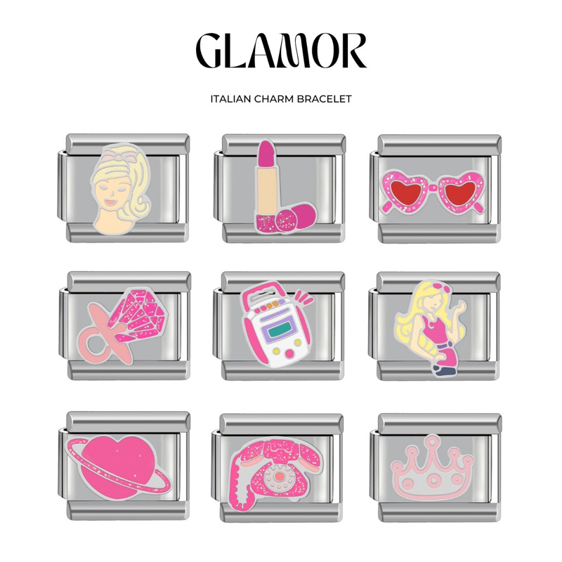 ชาร์ม กำไล Italian Charm Bracelet