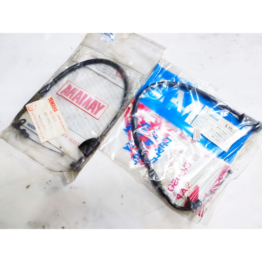 สายเร่งบน,สายไมล์,สายคลัช Yamaha JR120 ตรงรุ่น เจอาร์120 แท้ ๆ-A - รูปที่ 2