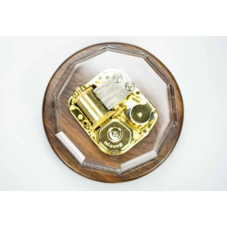 กล่องดนตรีไขลานพรีเมี่ยม กล่องดนตรีไม้แท้ เลือกเพลงได้ แบรนด์ Sankyo จากประเทศญี่ปุ่น (รุ่นDecagon box) - รูปที่ 4