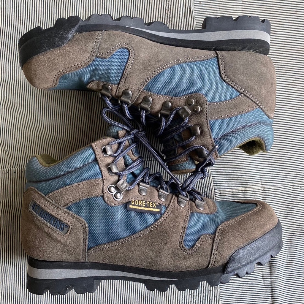 รองเท้า G.T. Hawkins gore-tex hiking boots Size 7 1/2 us-ของมือสอง ขายตามสภาพ