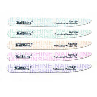 ตะไบ Side wall Nailshine หลากสี ตะไบบางสำหรับตะไบทรงเล็บ