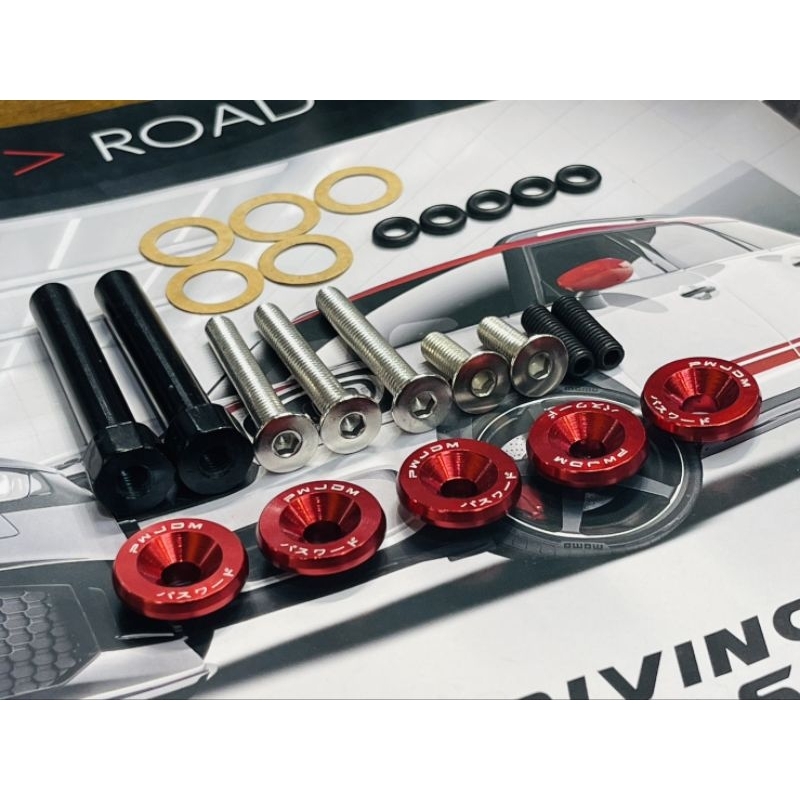 ชุดน๊อตฝาครอบวาล์ว สำหรับ Honda D15 D16 D B Series EG EK ZC น็อตฝาวาว น็อตเครื่อง engine bolt nut น็อตครอบวาล์ว
