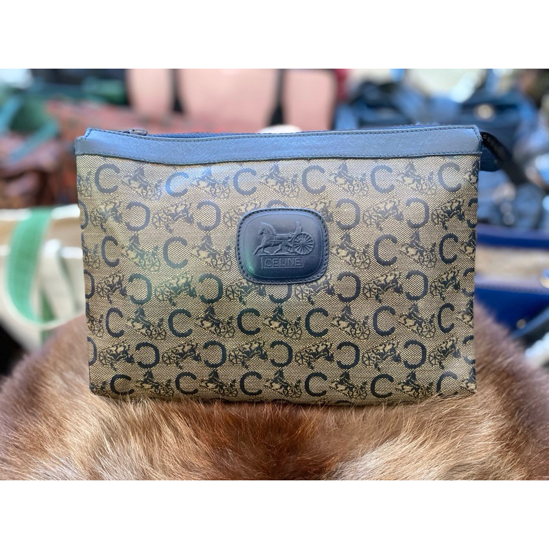 กระเป๋าถือครัช CELINE Vintage งานแท้