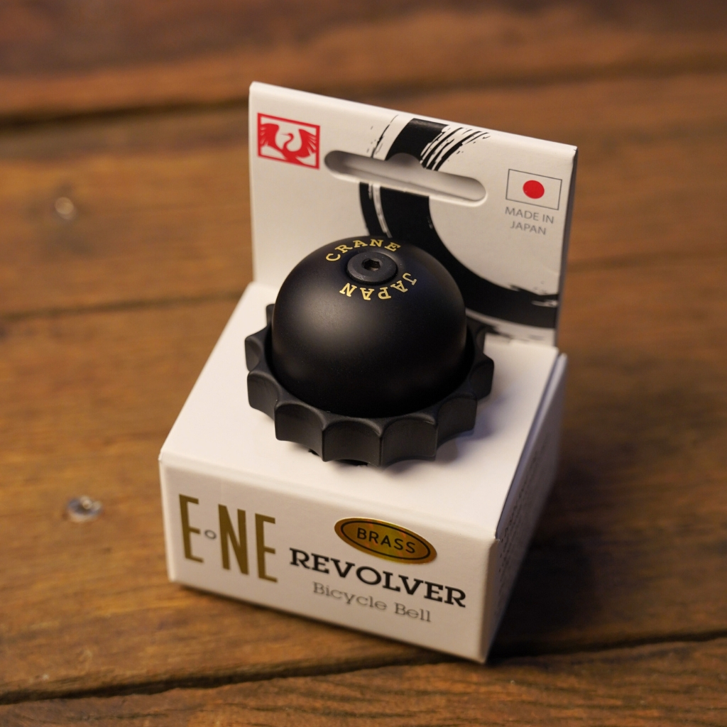 กระดิ่งจักรยาน Crane Bell E-Ne Revolver Made in Japan
