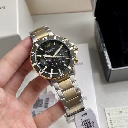 EMPORIO ARMANI รุ่น AR11361 Mens Diver Chronogrph  นาฬิกาชาย