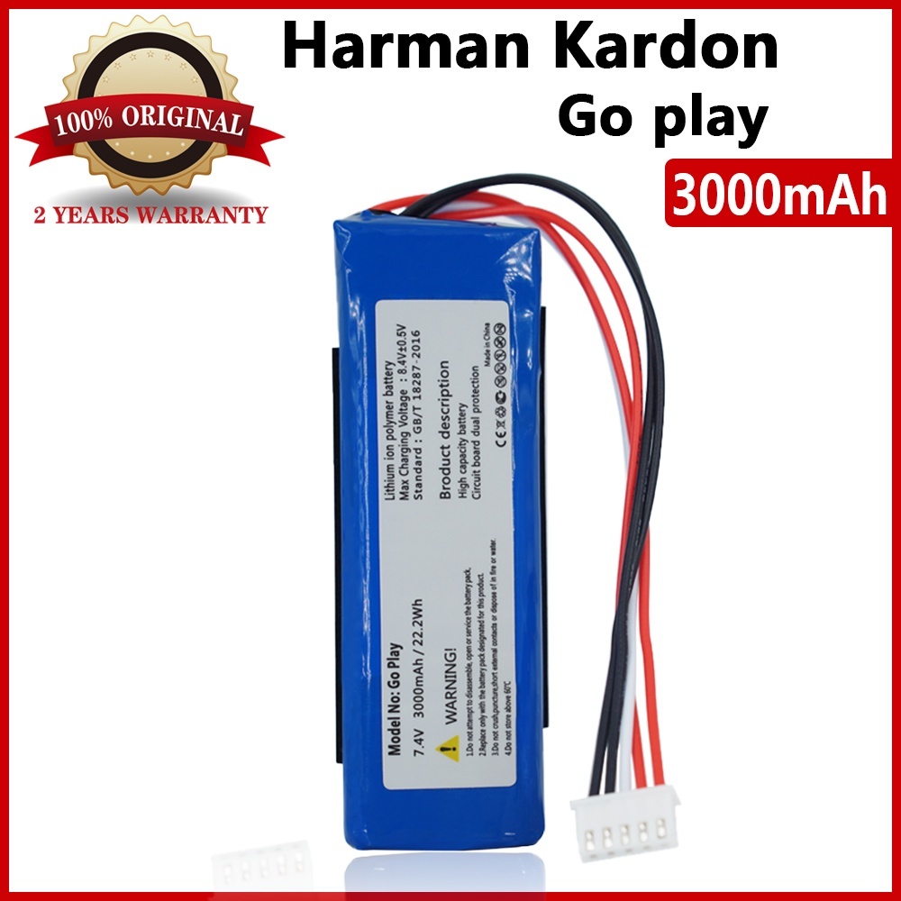 3000mAh GSP1029102 01 Speaker Battery for Harman Kardon Go Play / Go Play Mini Speaker Batteri