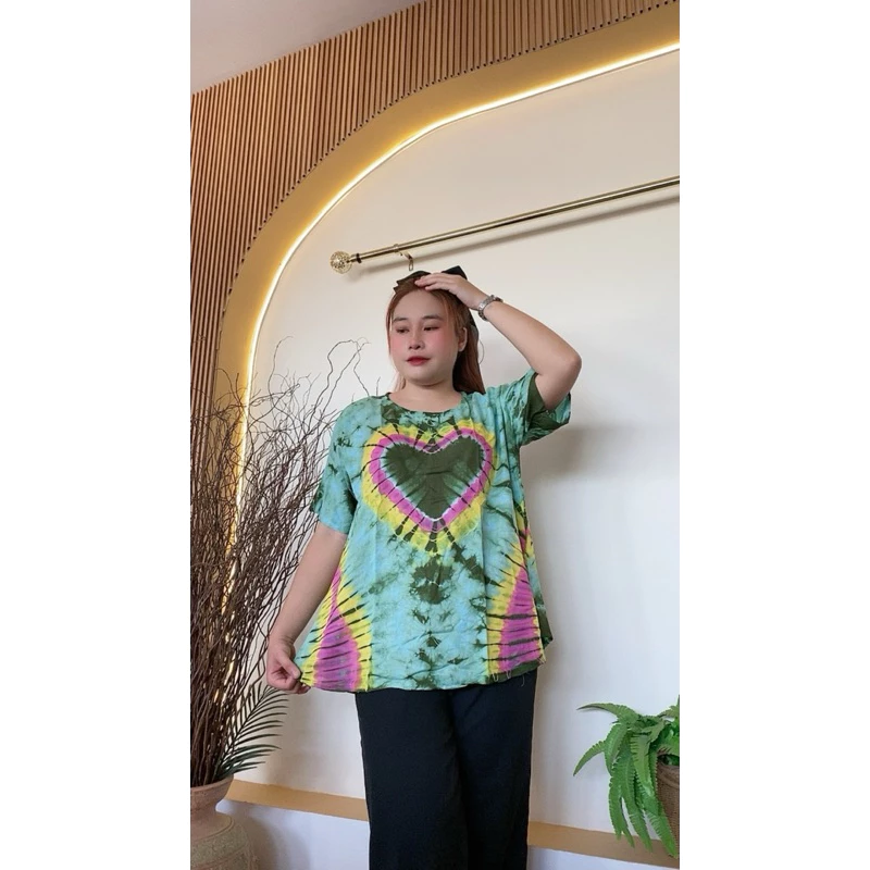 เสื้อสปันมัดย้อม อก48 thumbnail 6