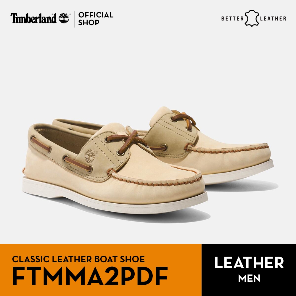 Timberland Men’s Classic Leather Boat Shoe รองเท้าผู้ชาย (FTMMA2PDF)