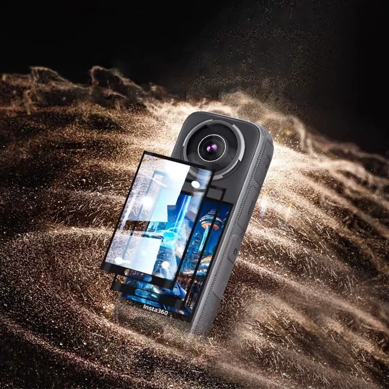 Insta360 X5/X4/X4 Air กระจกกันรอยหน้าจอสำหรับ ฟิล์มกันรอย กล้อง ป้องกันหน้าจอ 9H Tempered Glass Screen Protective Film thumbnail 10