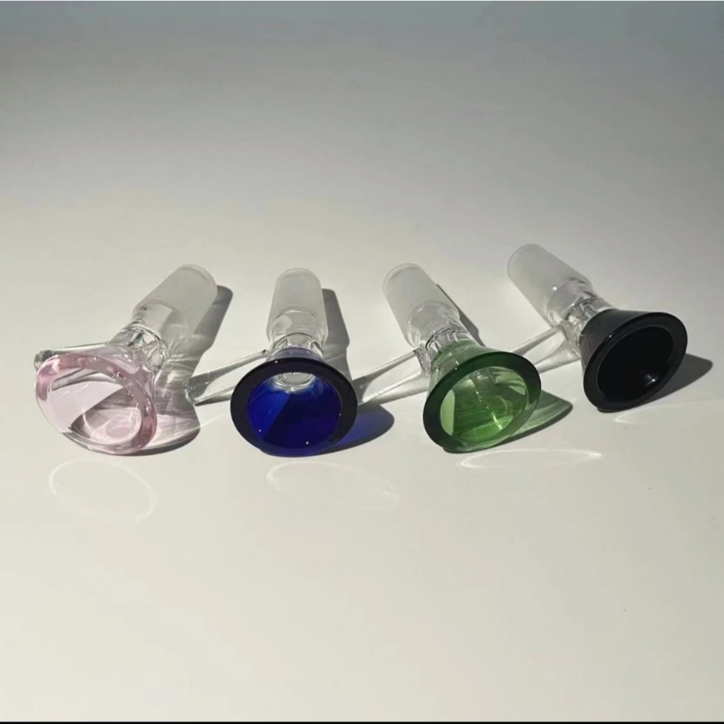 โจ๋แก้ว คัพแก้ว สายเขียว ข้อต่อ 14MM ส่งไว ทนความร้อนสูง สีต่างๆ bowl bong