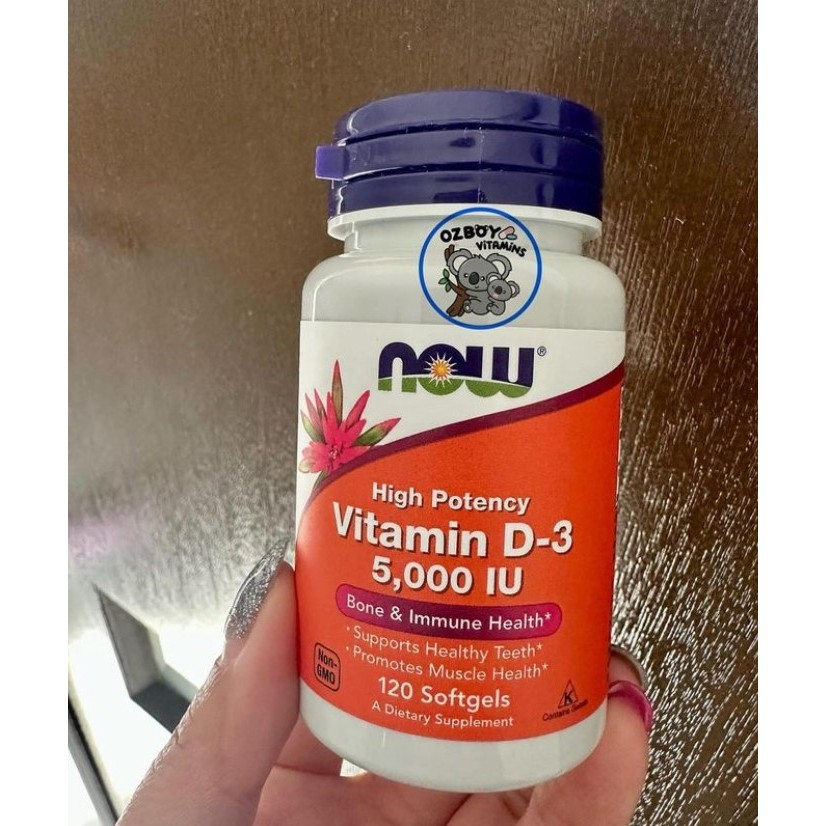 Now Vitamin D3 5,000IU