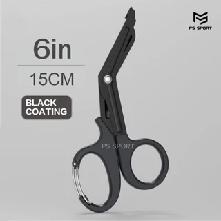[ส่งจากไทย] กรรไกรตัดผ้าล็อค นักฟุตบอล ความยาว15cm กรรไกรตัดเทปล็อค ใช้สำหรับตัดผ้าล็อค ทำจากสแตนเลส