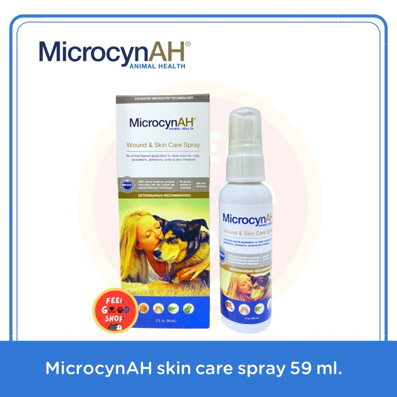 MicrocynAH skin care spray 59 ml ( หมดอายุ 01/28 )