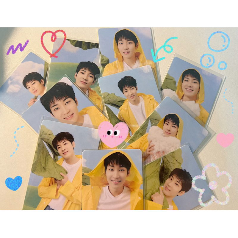 ✨การ์ด wonwoo✨จากอัลบั้ม 11th Mini Album ‘SEVENTEENTH HEVEN (Carat ver.)ปกwonwoo