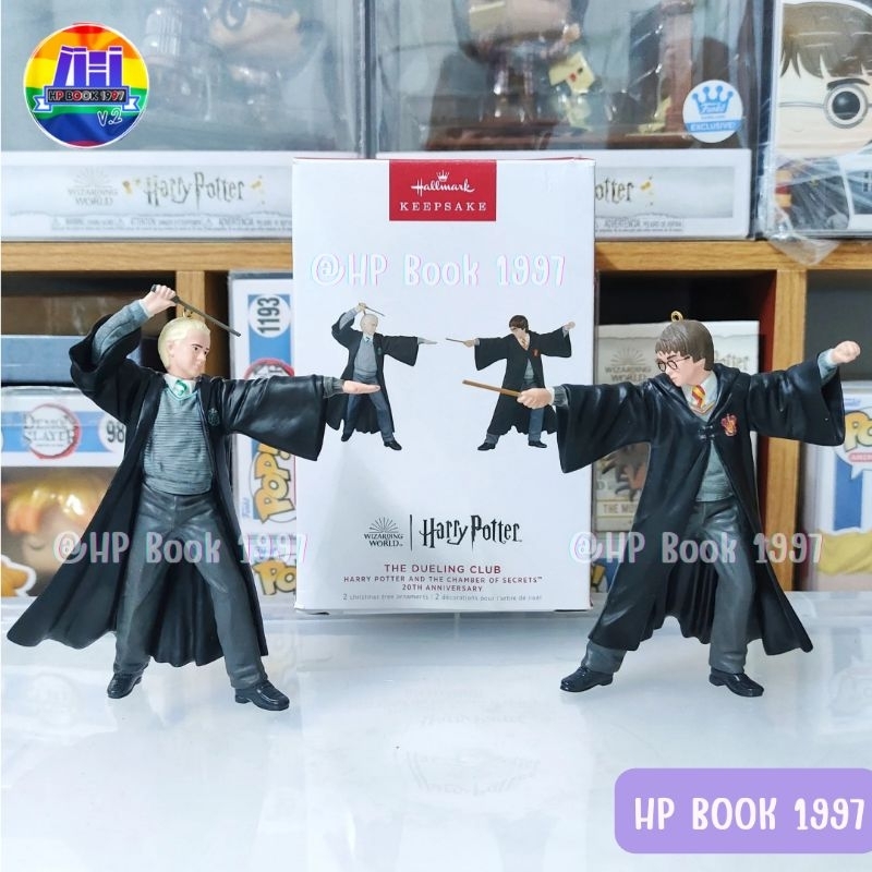 Harry Potter & Draco Malfoy Ornament (ลิขสิทธิ์แท้) แฮร์รี่พอตเตอร์ เดรโก มัลฟอย ฟิกเกอร์ ของแต่งบ้า