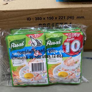 คนอร์คัพโจ๊ก (รสกุ้ง-ปูอัด1แพ็ค) บรรจุ12ซอง