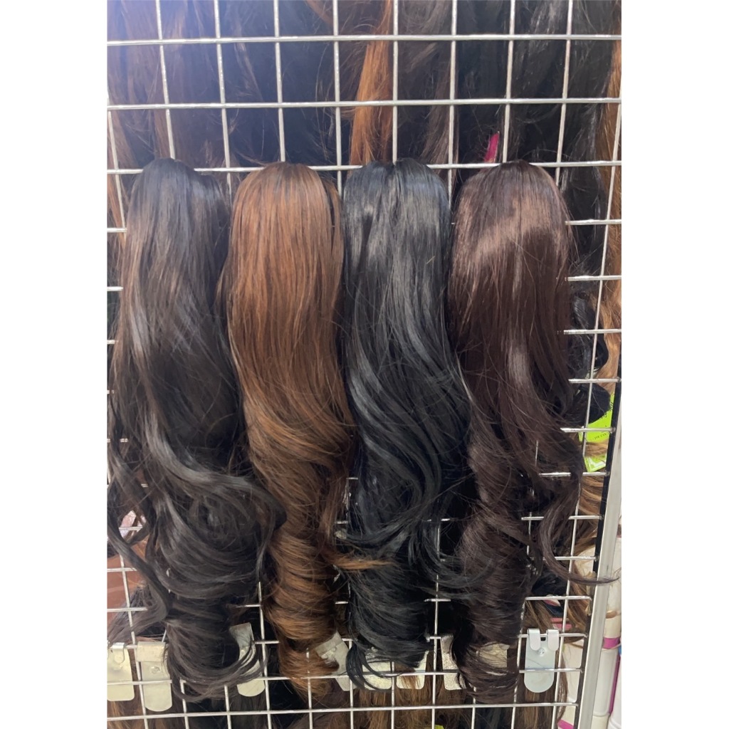 หางม้าหนีบ หนีบลอนยาว40CM มี4สี สินค้าพร้อมส่ง ส่งในไทย