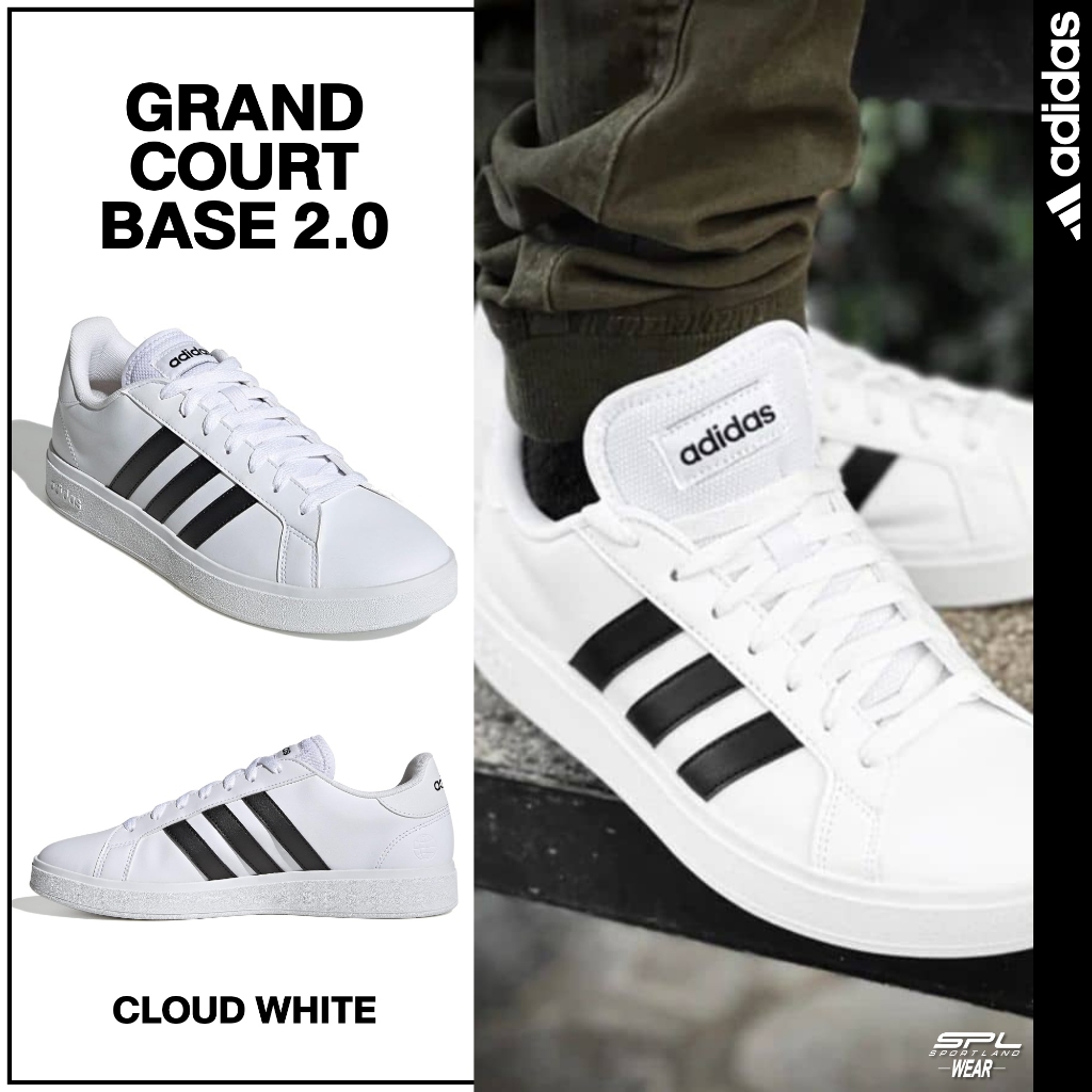 Adidas อาดิดาส รองเท้าผ้าใบ รองเท้าลำลอง M Grand Court Base 2.0 GW9250 (2100)