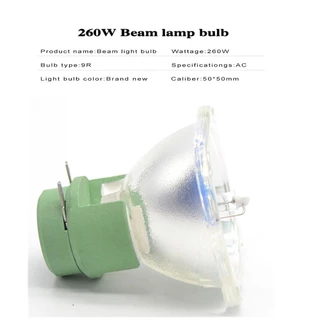 9R 260W Lamp Moving Head Light Beam Light Stage Lamp Platinum Metal Halogen Lamps Follow 260w 9r Lig