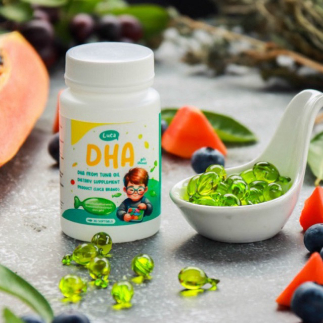 Luca DHA+แคลเซียม ลูก้า ฉลาด ไหวพริบดี
