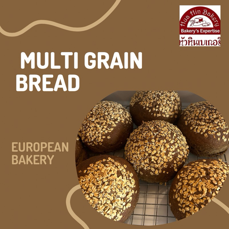 Multigrain bread 450g European homemade Bakery