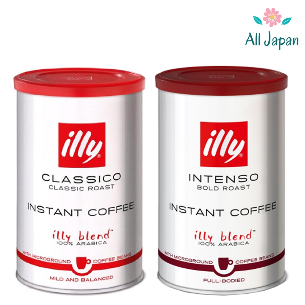 [กระป๋อง] illy Instant Coffee With Roasted Ground Coffee 95g อิลลี่ กาแฟสำเร็จรูป พร้อมชง กาแฟดำ 100% Arabica