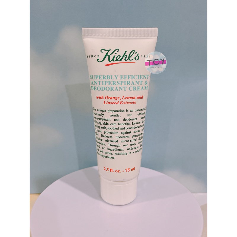 Kiehl's Superbly Efficient Anti-Perspirant & Deodorant Cream 75 ml (ผลิต 5/2023)