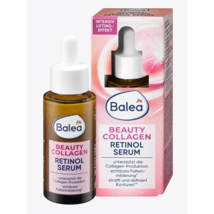 Balea Serum Beauty Collagen Retinol (30 ml) เซรั่ม บิวตี้ คอลลาเจน เรตินอล จากเยอรมัน