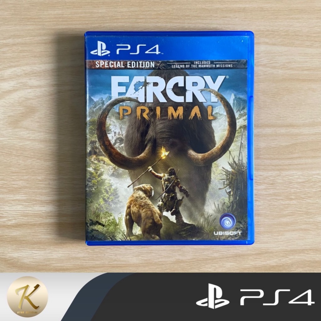 แผ่นเกมส์ PS4 : FARCRY PRIMAL (English)📍(แผ่นมือสอง สินค้าพร้อมจัดส่ง) \