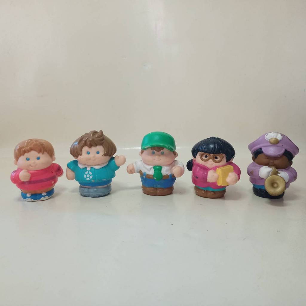 Little Tikes Fisher-Price Little People Toys (1997 ) 5 ตัว