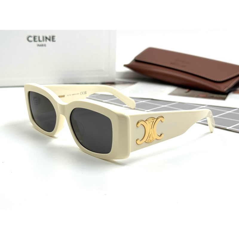 แว่นกันแดด Celine Triomphe XL 01 ของแท้ !!! พร้อมอุปกรณ์ครบ