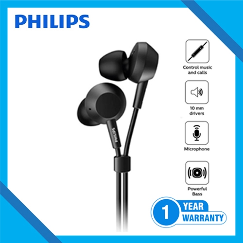 Philips TAE4105 หูฟังแบบอินเอียร์มีไมโครโฟน